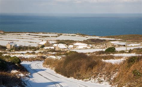 West Penwith Coast In The Snow Cornwall Guide