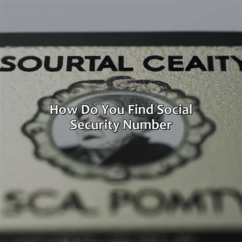 How Do You Find Social Security Number Retire Gen Z
