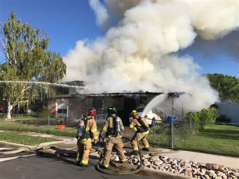 Fire Guts Home In West Valley City Residents Safe Gephardt Daily