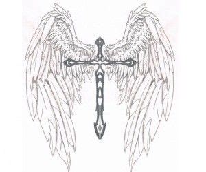 Angel wing tattoos angel wings free drawings of crosses with wings download free clip art free. 15 best images about CELTIC ANGEL WINGS on Pinterest ...