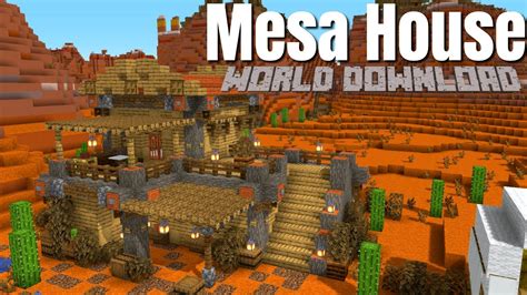 Minecraft How To Build A Mesa House Wild West House In Minecraft