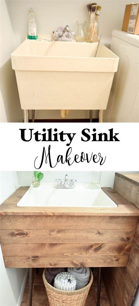 Diy Utility Sink Makeover Timeless Creations Laundry Room Design