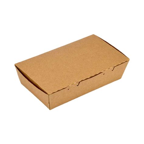 Kraft Lunch Box Medium Without Window 1x200 Pieces