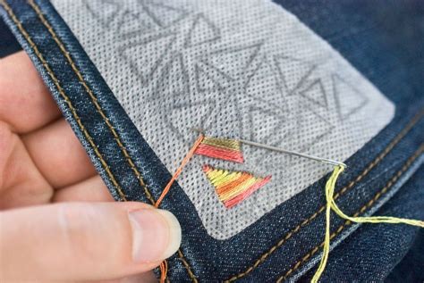 This tutorial is perfect for beginners because no sewing machine is required. Pin on Embroidery Patterns + Ideas