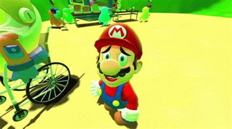 Smg4 Mario GIF Smg4 Mario Shrinking Head Discover Share GIFs