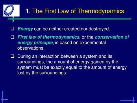 Ppt The First Law Of Thermodynamics Powerpoint Presentation Free