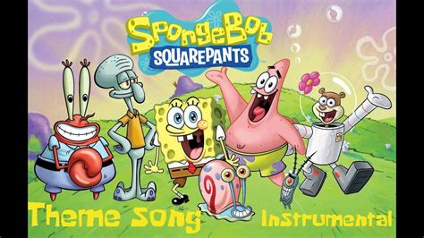 Spongebob Theme Songintro Instrumental Youtube