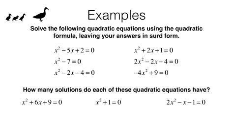 ac solving quadratic equations   quadratic formula