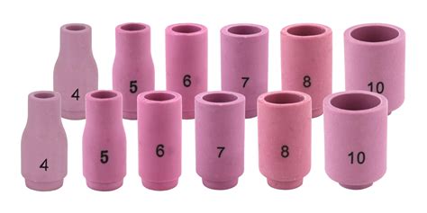 Alumina Nozzle Cups For Tig Welding Torches Series With