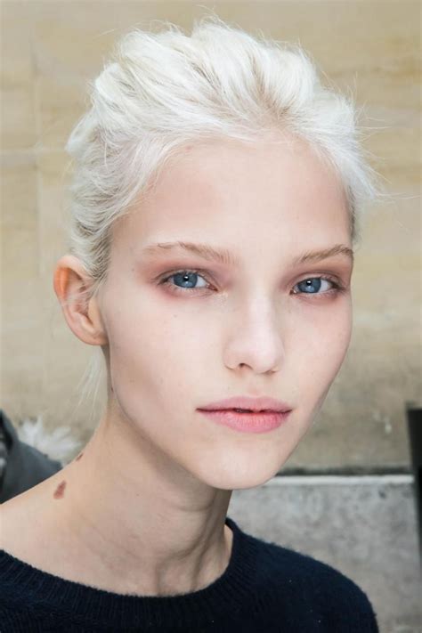 White Blonde Can Look Very Striking On Pale Skin Photo Blonde Hair Pale Skin Pale Skin