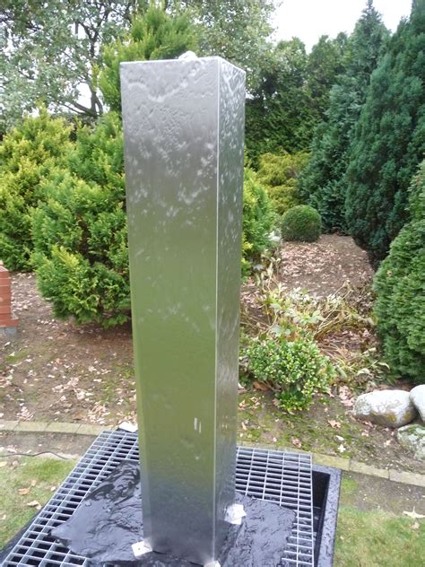 Maybe you would like to learn more about one of these? Wasserspiel Obelisk ( Säule ) Edelstahl | Pumpen Holzum GmbH