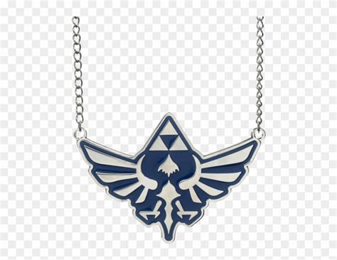Download Legend Of Zelda Blue Royal Crest Necklace Crest Of Hyrule