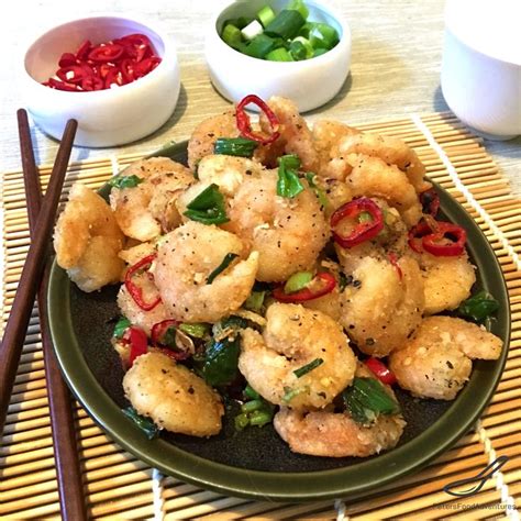 Salt And Pepper Shrimp Is A Favourite Dish Found At Many Western