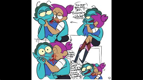 Ok K O Au Where Enid Has Bloodsucking Abilities Like Her Mother Give Credit To The Original