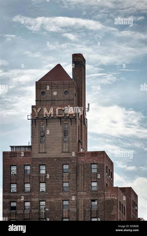 Old Ymca Building In Harlem New York City Usa Stock Photo Alamy