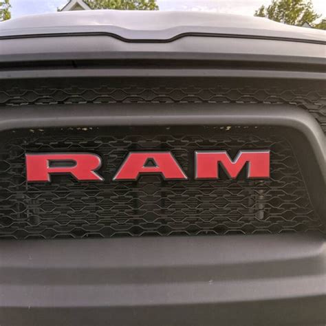 2019 2020 Ram 1500 Grille Tailgate Emblem Overlay Decal Etsy