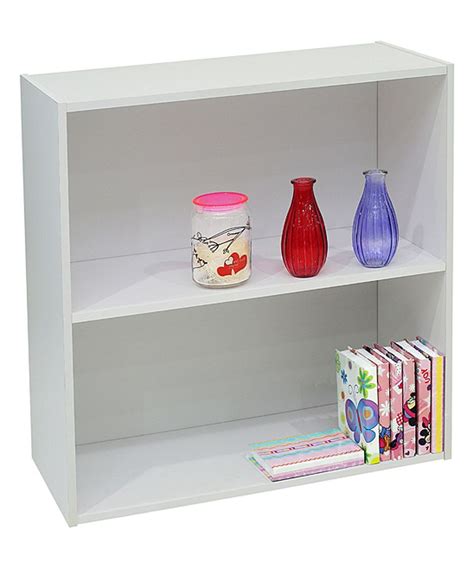 Take A Look At This White Two Shelf Bookcase Today Bookcase Storage