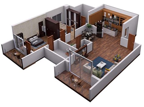 3d Floor Plan Isometric View By Christa Elrod On Dribbble