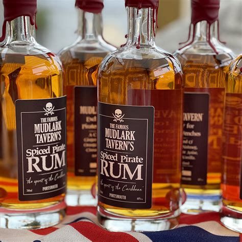 Spiced Pirate Rum The Mudlark Tavern