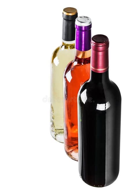 Different Varieties Of Wine Bottles Stock Photo Image Of Drink