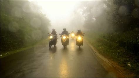 monsoon bike ride bangalore mudigere kalasa kudremukh agumbe sringeri chikmagalur mullyanagiri