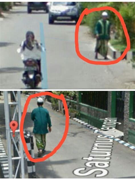 foto mengejutkan  ditangkap google street view