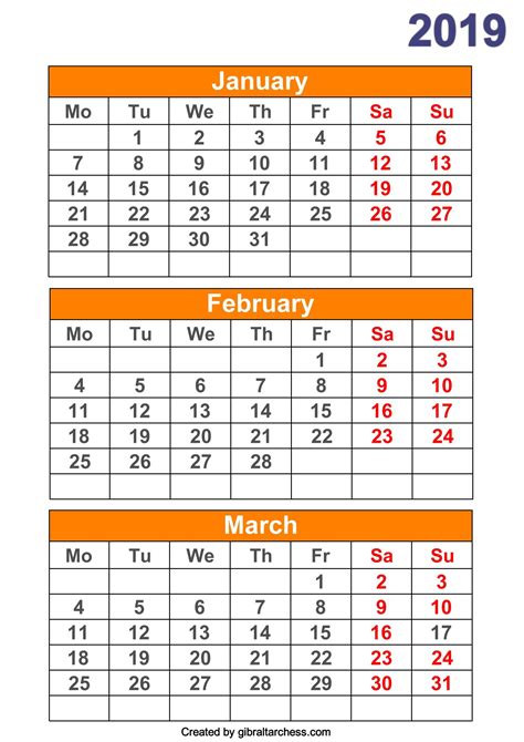 There are 12 calendar styles below to choose from divided into sections for adobe pdf and microsoft excel formats. Free Printable Calendar 4 Months Per Page | Example ...