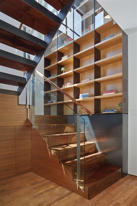 12 Inspiring Examples Of Staircases With Bookshelves