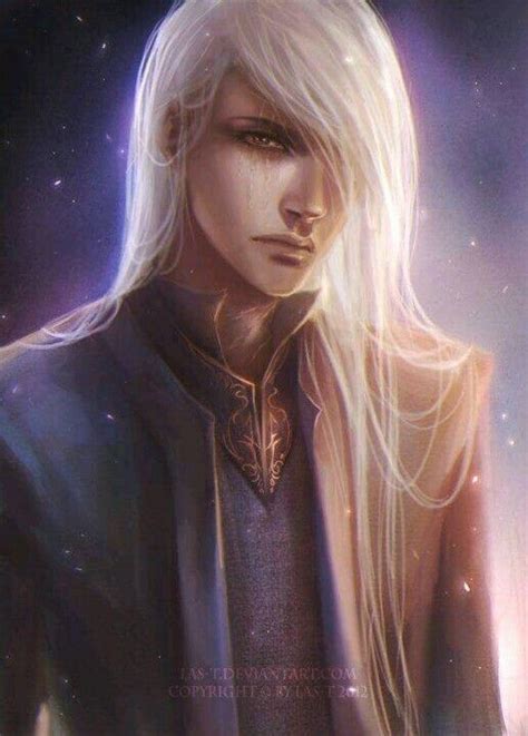 Image Result For Handsome Silver Haired Elf Fantasy Art