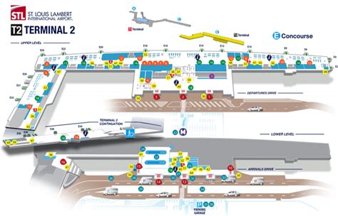 St Louis Lambert International Airport Stl 2020 Terminal Guide