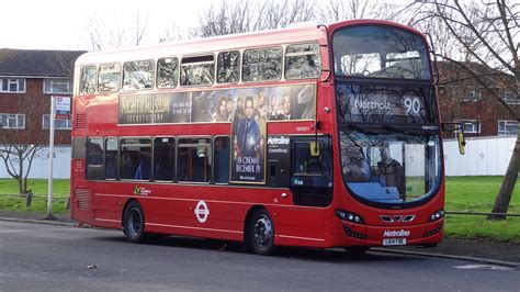 90 To Northolt Tfl London Bus Route 90 To Northolt From Fe Flickr