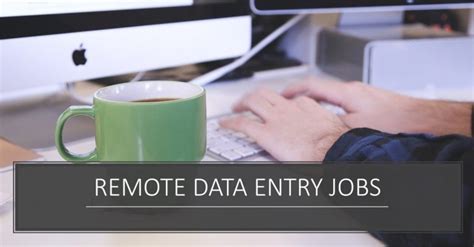 Remote Data Entry Jobs Remote Online Jobs Home Based Jobs