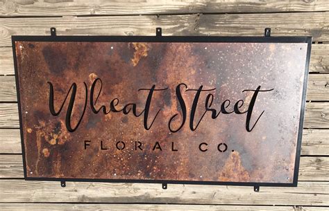Large Custom Business Sign Double Layer With Frame Etsy Custom