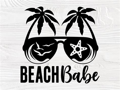 Beach Babe Svg Summer Sign Vacation Svg Shirts Etsy Uk