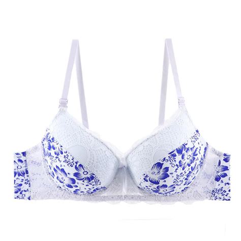 buy c cup lace printed coloured underwear bra fashion sexy gathering ladies at affordable prices