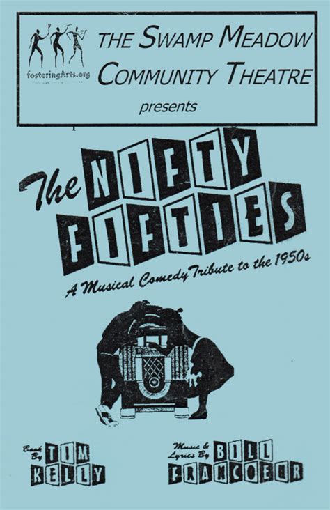 The Nifty Fifties Swamp Meadow Community Theatre