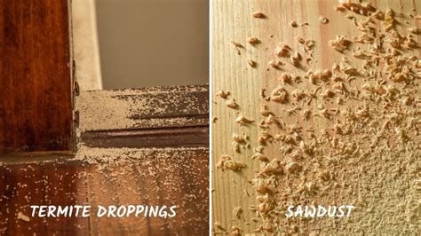 termite droppings differences between termite droppings and sawdust pest samurai 2022