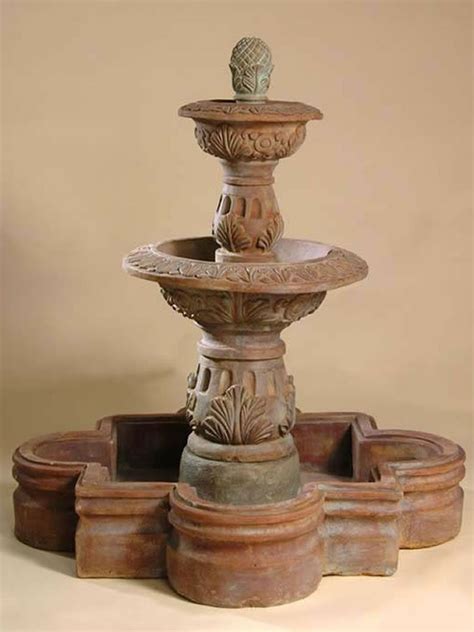 Windsome Fountain With Spanish Bowl Small 1500 Garden Fountains