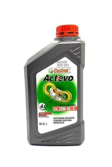 Vueltas Y Vueltas Platillo Maletero Aceite Castrol Actevo 4t 20w50