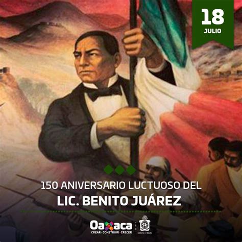 Conmemoración Del 150 Aniversario Luctuoso De Benito Juárez Desde