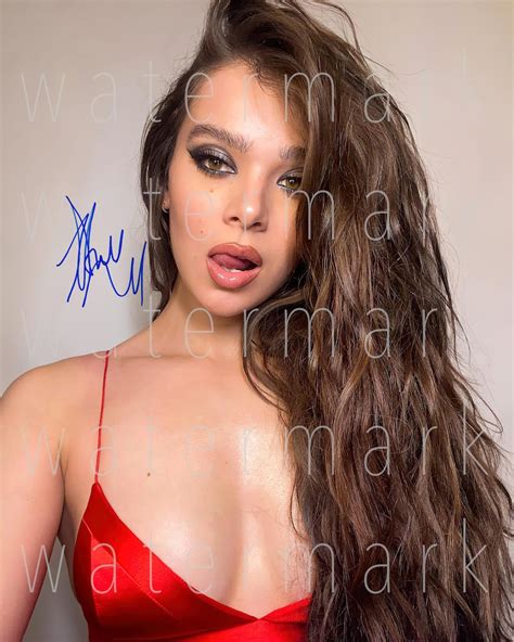Hailee Steinfeld Signed Sexy Hot 8x10 Photo Etsy