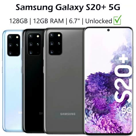 New Samsung Galaxy S20 5g Sm G986u 128gb Unlocked Gsmcdma Smartphone