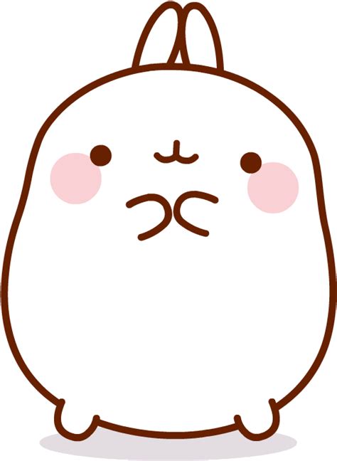 Via Giphy Love Stickers Molang Valentine Day Love Molang