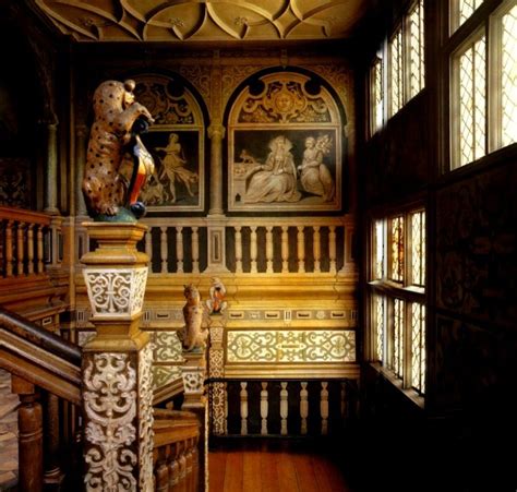 An English Renaissance Style Staircase At Knole House Kent