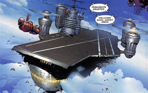 Ultron Vs The Outsiders Battles Marvel Shield Shield Helicarrier