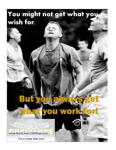 You can't feel or touch a wish. Wish in one hand.... | Health fitness, Bootcamp, Fitness