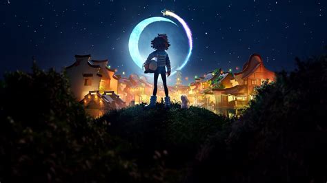 Look at the picture and try to guess the meaning of the idiom 'over the moon.' Over the Moon, recensione del film animato Netflix: una ...