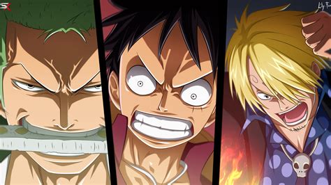 One Piece Luffy Roronoa Zoro Sanji Hd Anime Wallpapers