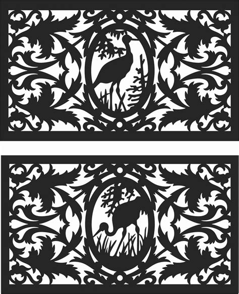 Decorative Screen Patterns For Laser Cutting 120 Free Dxf File Free