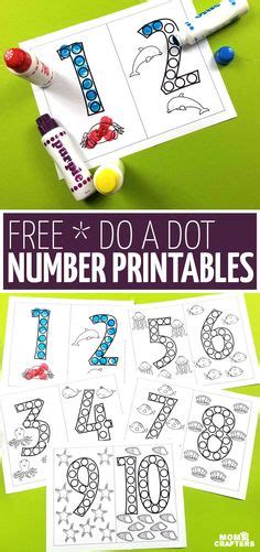 Large Numeral Printables And More Prekinders Prek Math Activities